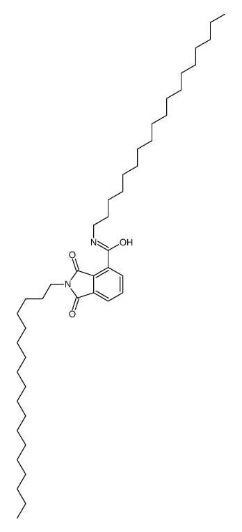 N,2-dioctadecyl-1,3-dioxoisoindole-4-carboxamide Structure