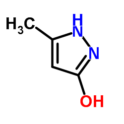 5-Methyl-1H-pyrazol-3-ol structure