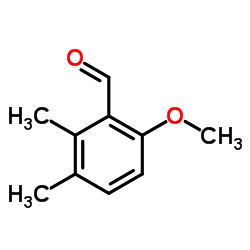 6-Methoxy-2,3-dimethylbenzaldehyde结构式