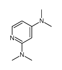 2-N,2-N,4-N,4-N-tetramethylpyridine-2,4-diamine结构式