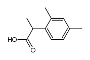 2-(2,4-dimethylphenyl)propanoic acid结构式
