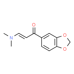 1-(1,3-BENZODIOXOL-5-YL)-3-(DIMETHYLAMINO)-2-PROPEN-1-ONE结构式