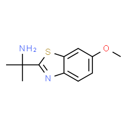 2-Benzothiazolemethanamine,6-methoxy-alpha,alpha-dimethyl-(9CI) picture