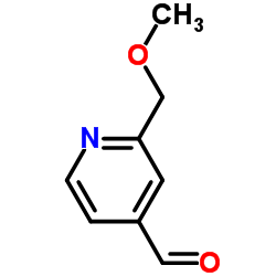 4-Pyridinecarboxaldehyde,2-(methoxymethyl)结构式