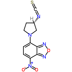 (S)-(+)-NBD-Py-NCS [即(S)-(+)-4-(3-异硫氰酸基吡咯烷-1-基)-7-硝基-2,1,3-苯并恶二唑]图片