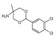 5-Amino-5-methyl-2-(3,4-dichlorophenyl)-1,3-dioxane结构式