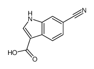 6-氰基吲哚-3-甲酸图片