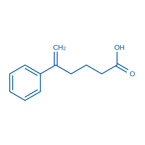 5-Phenylhex-5-enoic acid结构式