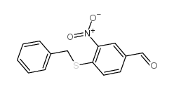 4-BENZYLTHIO-3-NITROBENZALDEHYDE picture