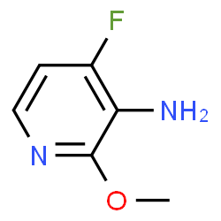 4-氟-2-甲氧基吡啶-3-胺结构式
