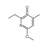 2-ethyl-4-methoxy-6-methylpyrimidine 1-oxide Structure