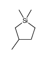 1,1,3-trimethylsilolane Structure