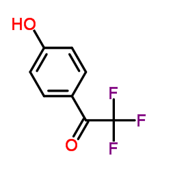 2,2,2-Trifluoro-1-(4-hydroxyphenyl)ethanone structure