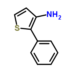 2-苯基噻吩-3-胺结构式