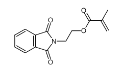 2-methyl-2-propenoic acid 2-phthalimidoethyl ester Structure