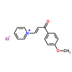 1-(4-METHOXYPHENYL)-3-PYRIDINIUM-1-YLPROP-2-EN-1-ONE CHLORIDE picture