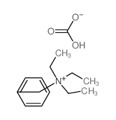 (Benzyltriethyl)ammonium bicarbonate结构式