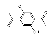 1,4-diacetyl-2,5-dihydroxybenzene结构式