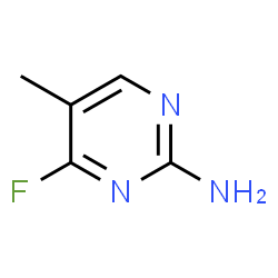 Pyrimidine, 2-amino-4-fluoro-5-methyl- (8CI) structure