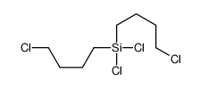 dichloro-bis(4-chlorobutyl)silane Structure