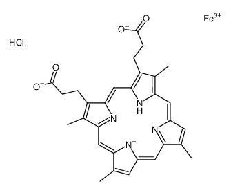 Fe(III)氘卟啉IX氯化物图片