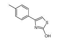 4-(4-甲基苯基)-2-羟基噻唑结构式