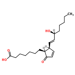 8-iso-Prostaglandin A1结构式