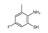 Benzenethiol, 2-amino-5-fluoro-3-methyl- (9CI)结构式