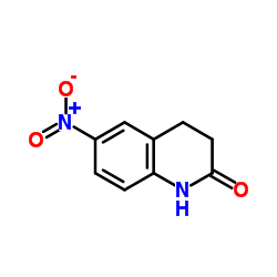 6-Nitro-3,4-dihydro-2(1H)-quinolinone Structure
