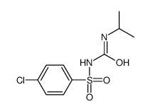 1-(4-chlorophenyl)sulfonyl-3-propan-2-yl-urea结构式