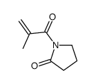 1-(2-methylprop-2-enoyl)pyrrolidin-2-one结构式
