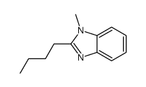 1H-Benzimidazole,2-butyl-1-methyl-(9CI) Structure