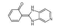 (6E)-6-(1,3-dihydroimidazo[4,5-c]pyridin-2-ylidene)cyclohexa-2,4-dien-1-one结构式