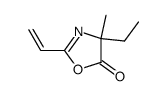 5(4H)-Oxazolone,2-ethenyl-4-ethyl-4-methyl-(9CI)结构式