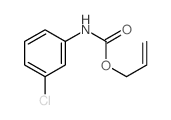 Carbamic acid,N-(3-chlorophenyl)-, 2-propen-1-yl ester Structure