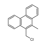 9-chloromethyl-10-methyl-phenanthrene结构式
