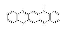 5,12-Dihydro-5,12-dimethylquinoxalino[2,3-b]phenazine结构式