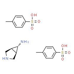 3-azabicyclo[3.1.0]hexan-6-amine 4-Methylbenzenesulfonate结构式