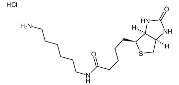 N-生物素基-1,6-己二胺盐酸盐结构式
