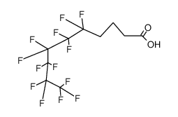 5,5,6,6,7,7,8,8,9,9,10,10,10-tridecafluorodecanoic acid结构式