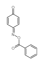 [(4-oxo-1-cyclohexa-2,5-dienylidene)amino] benzoate结构式
