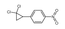 2-(4-nitrophenyl)-1,1-dichlorocyclopropane Structure