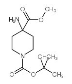 1-Boc-4-氨基哌啶-4-甲酸甲酯图片