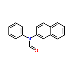 N-2-Naphthyl-N-phenylformamide Structure