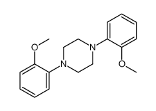 1,4-bis(2-methoxyphenyl)piperazine结构式