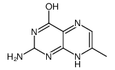 4(1H)-Pteridinone,2-amino-2,3-dihydro-7-methyl-(9CI) picture