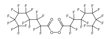 2,2,3,3,4,4,5,5,6,6,7,7,8,8,8-pentadecafluorooctanoyl 2,2,3,3,4,4,5,5,6,6,7,7,8,8,8-pentadecafluorooctaneperoxoate结构式