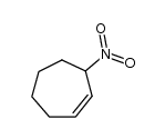 3-Nitro-cyclohepten Structure