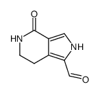 2H-Pyrrolo[3,4-c]pyridine-1-carboxaldehyde,4,5,6,7-tetrahydro-4-oxo-(9CI) Structure