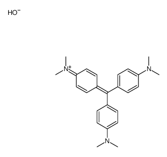 [4-[bis[4-(dimethylamino)phenyl]methylene]-2,5-cyclohexadien-1-ylidene]dimethylammonium hydroxide picture